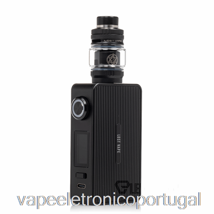 Vape Eletrônico Perdido Vape Centaurus M200 Starter Kit Raven Black